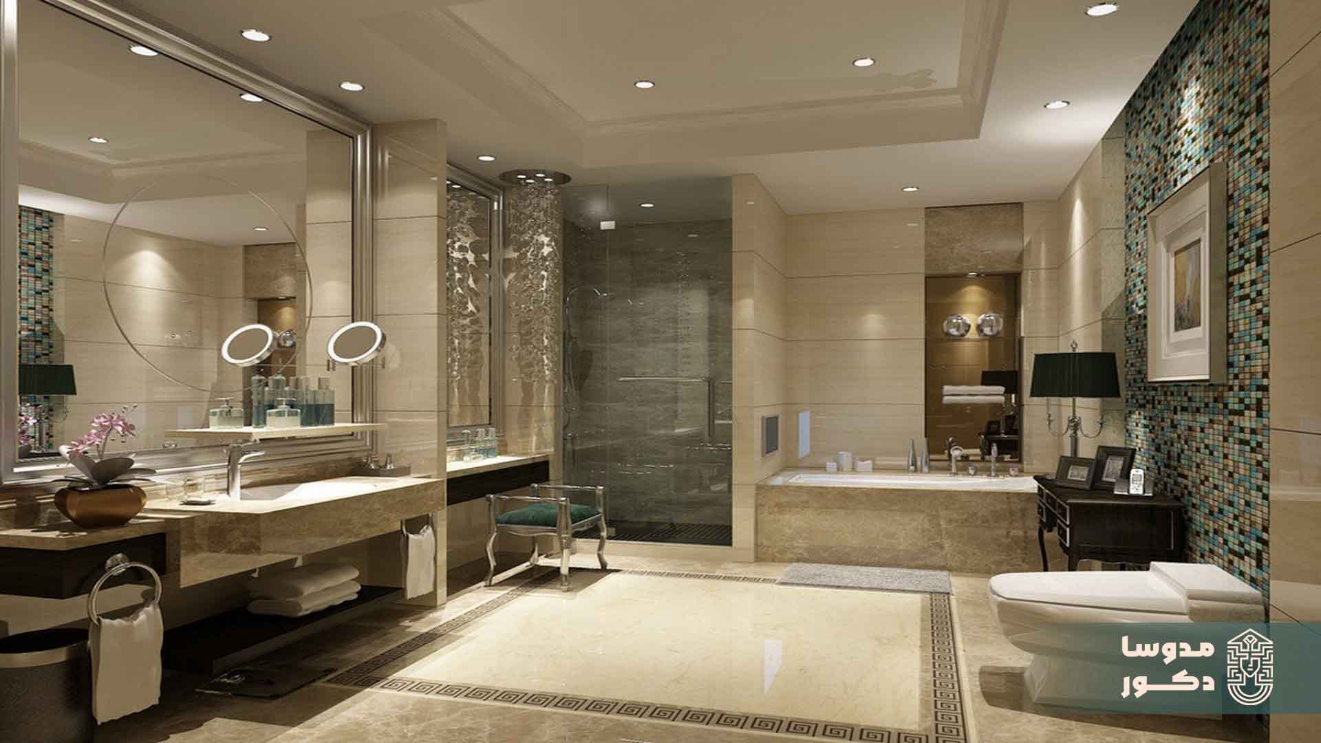 ایده‌های ساده برای دکوراسیون داخلی حمام