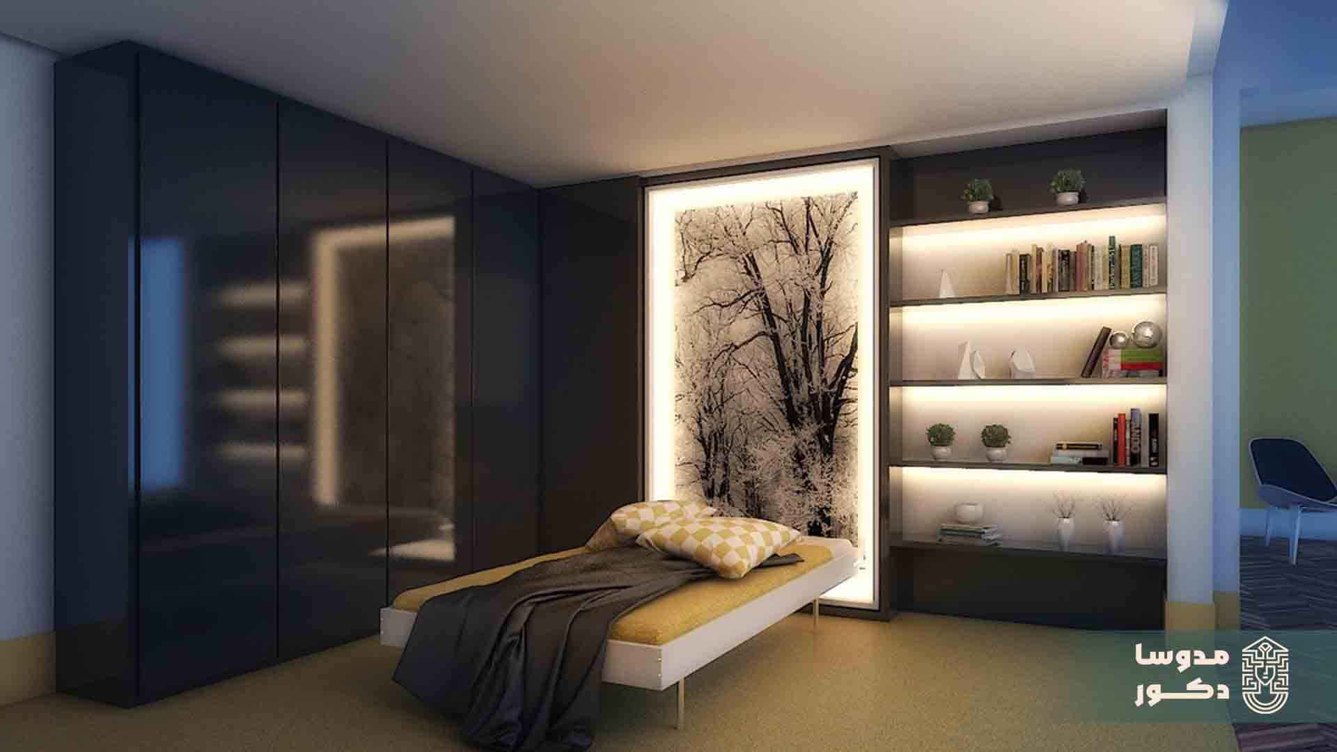 روش‌های نورپردازی اتاق خواب