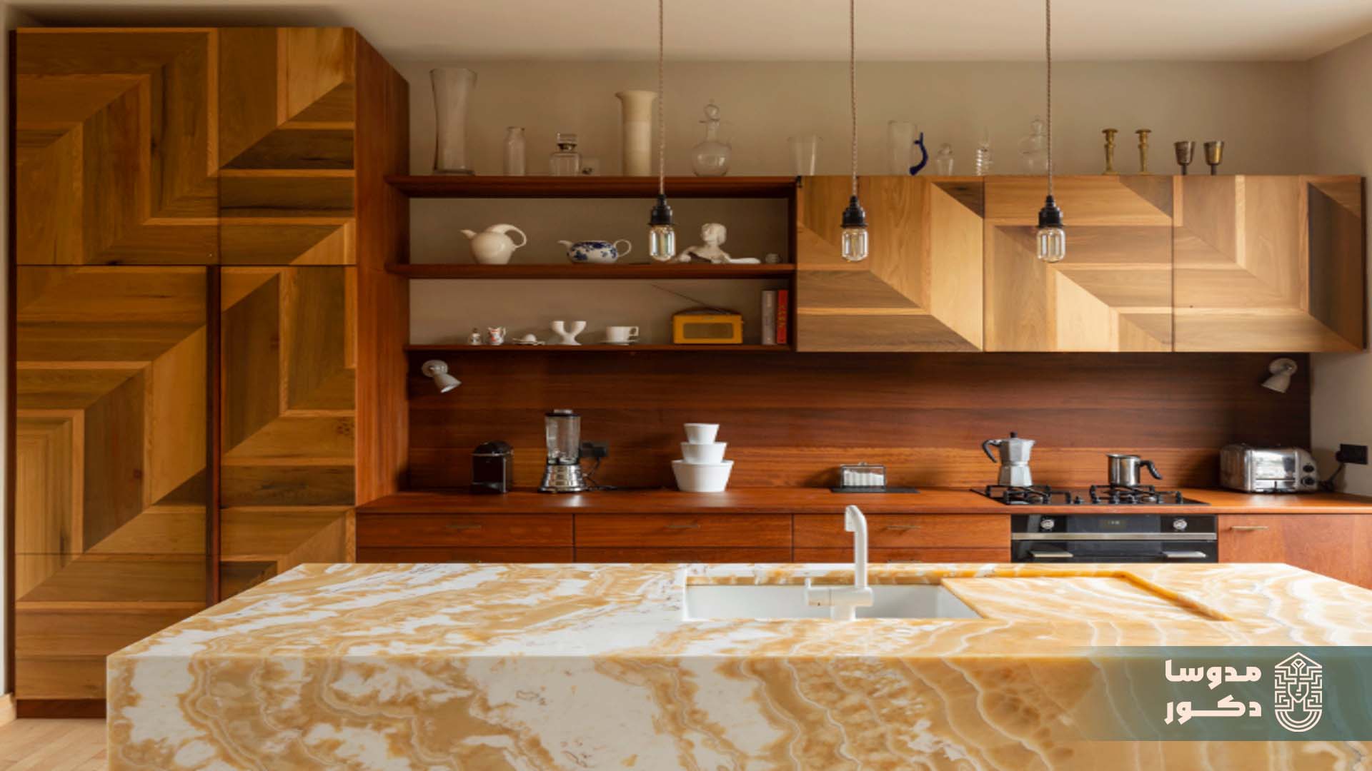 کابینت چوبی؛ محبوب‌ترین نوع کابینت آشپزخانه