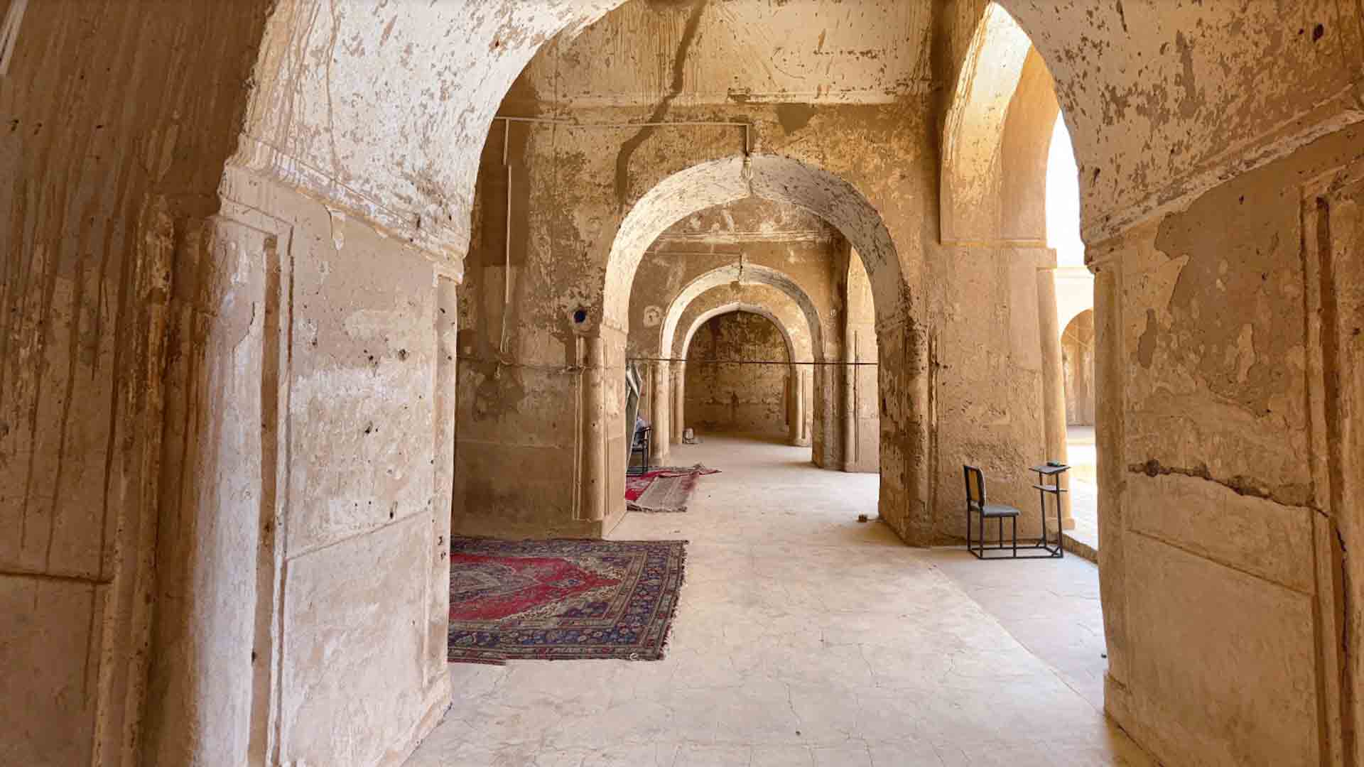 کاخ ساسانی که مسجد شد، مسجد جامع فهرج در یزد